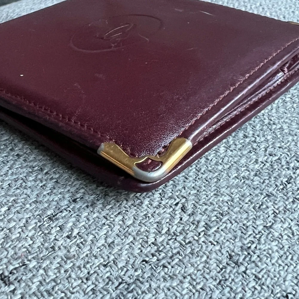 Cartier vintage burgundy
